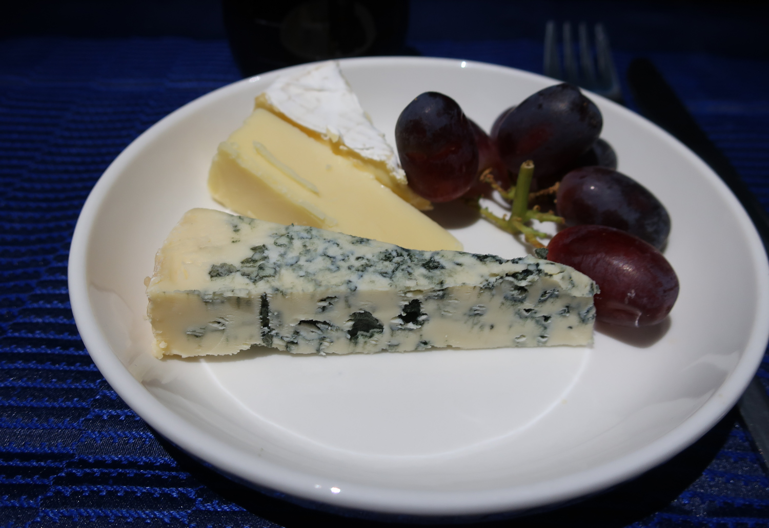 Cheese Course - United Polaris Class Photo: Calvin Wood