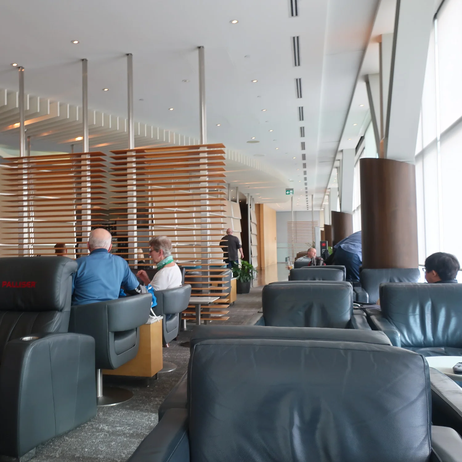 Seating - Air Canada Lounge (USA) - Vancouver Photo: Calvin Wood