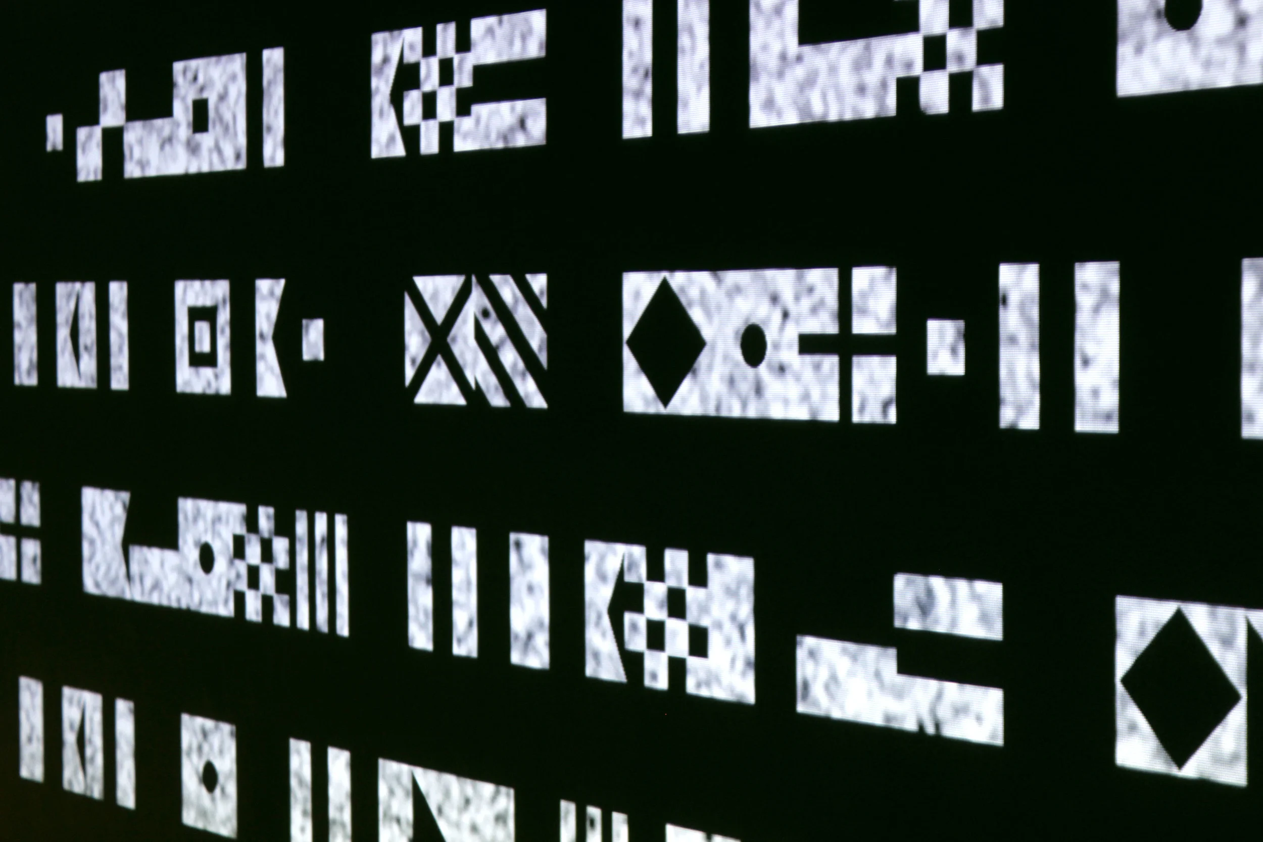 Place Poem (i) , 2016 (detail shown at night) digital video projection, dimensions variable. 11:25 minute loop.