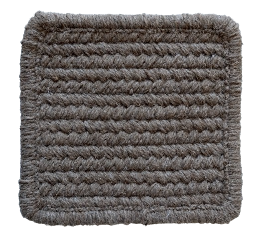 Mocha Wool Yarn Sample