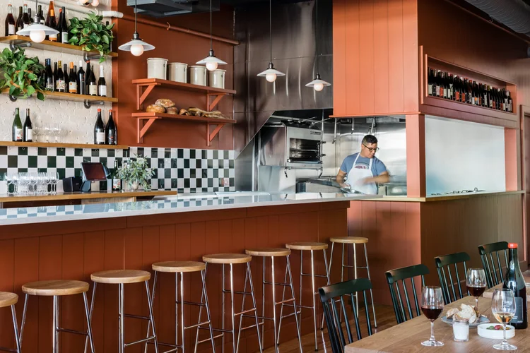 Wine Bar - Gray's Hall-Thayer Design Studio