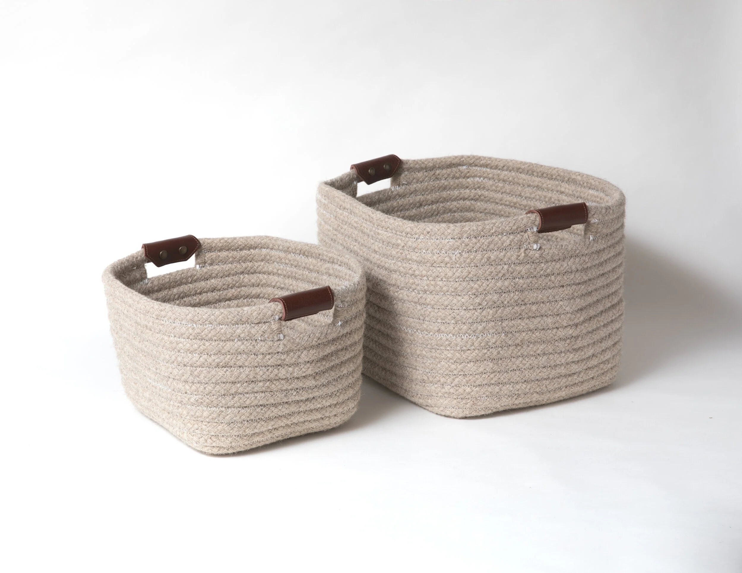 Wool Basket | Natural