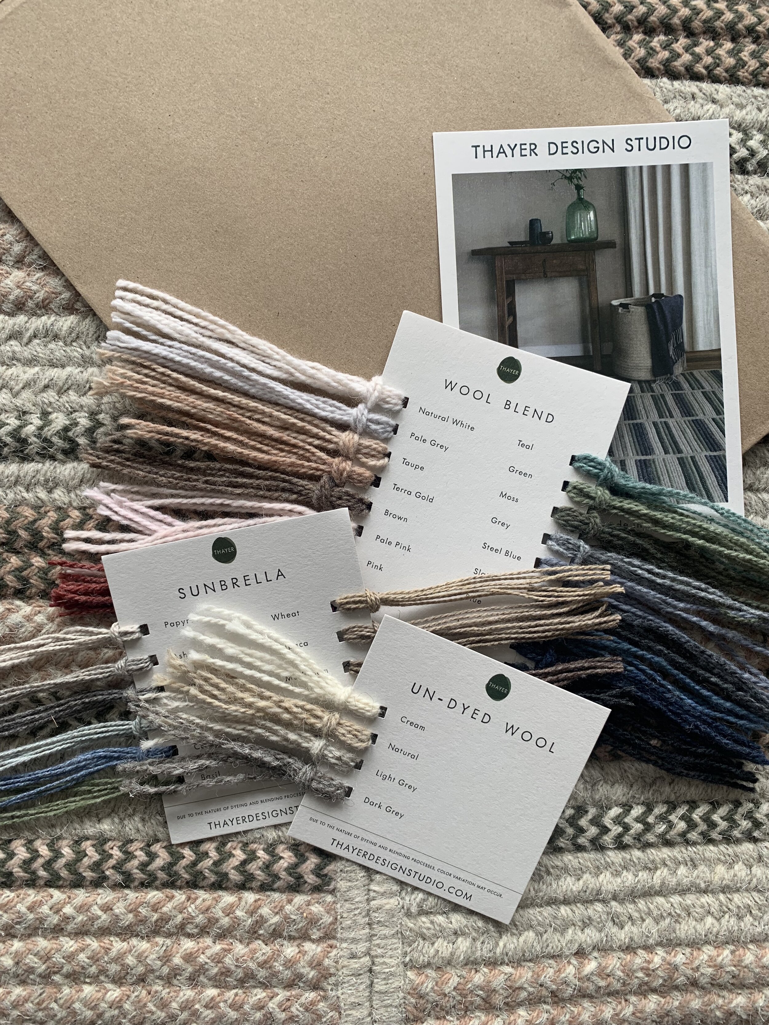 YARNS & SAMPLESThayer Design Studio