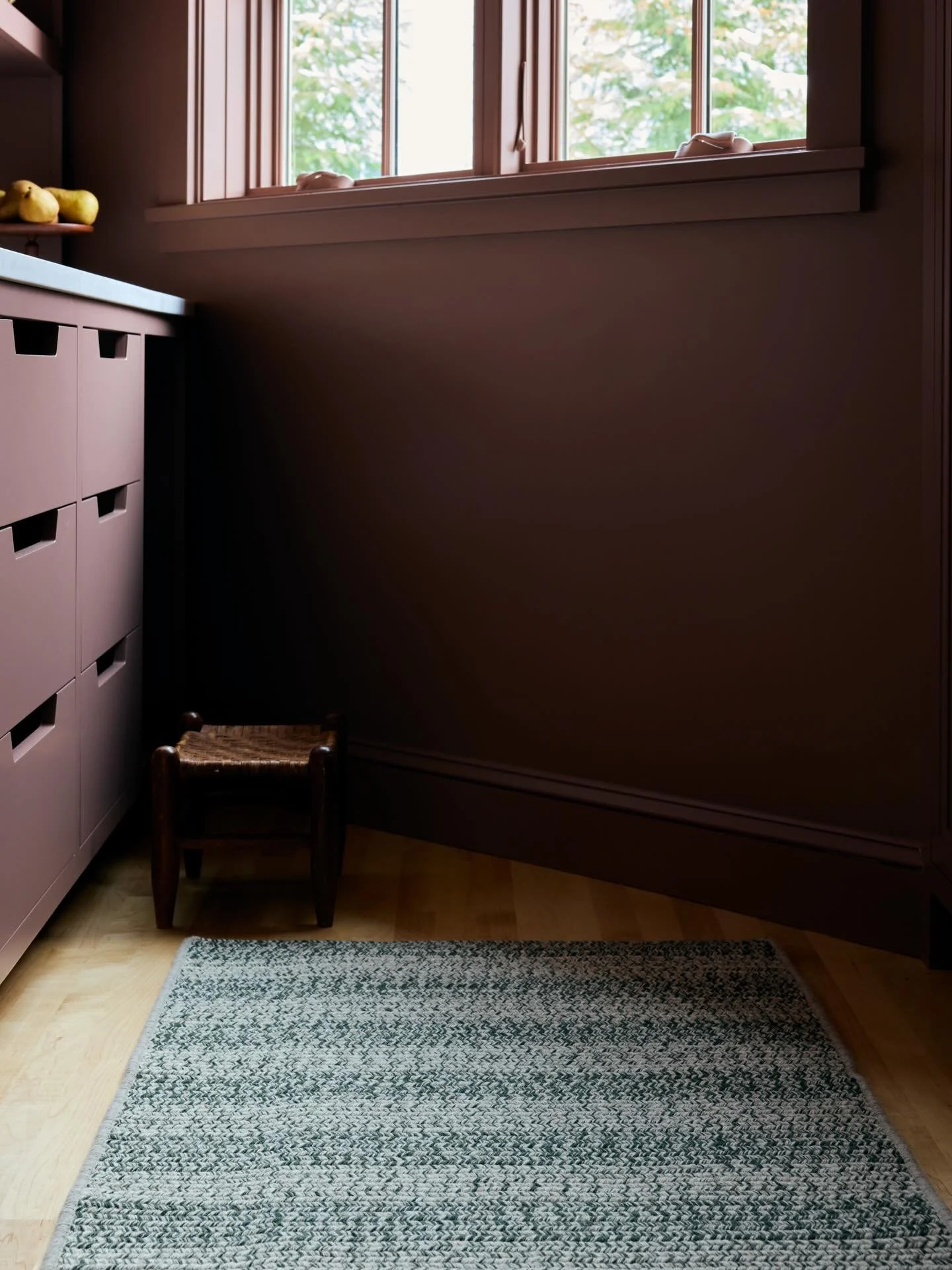 New Rugs ✨ // introducing our Wide Stripe Tweed and Diamond Lattice. 
The Wide Stripe Tweed is a long standing favorite design we&rsquo;ve been using in our own projects for its &ldquo;works anywhere&rdquo; nature. 
The Diamond Lattice adds just the 