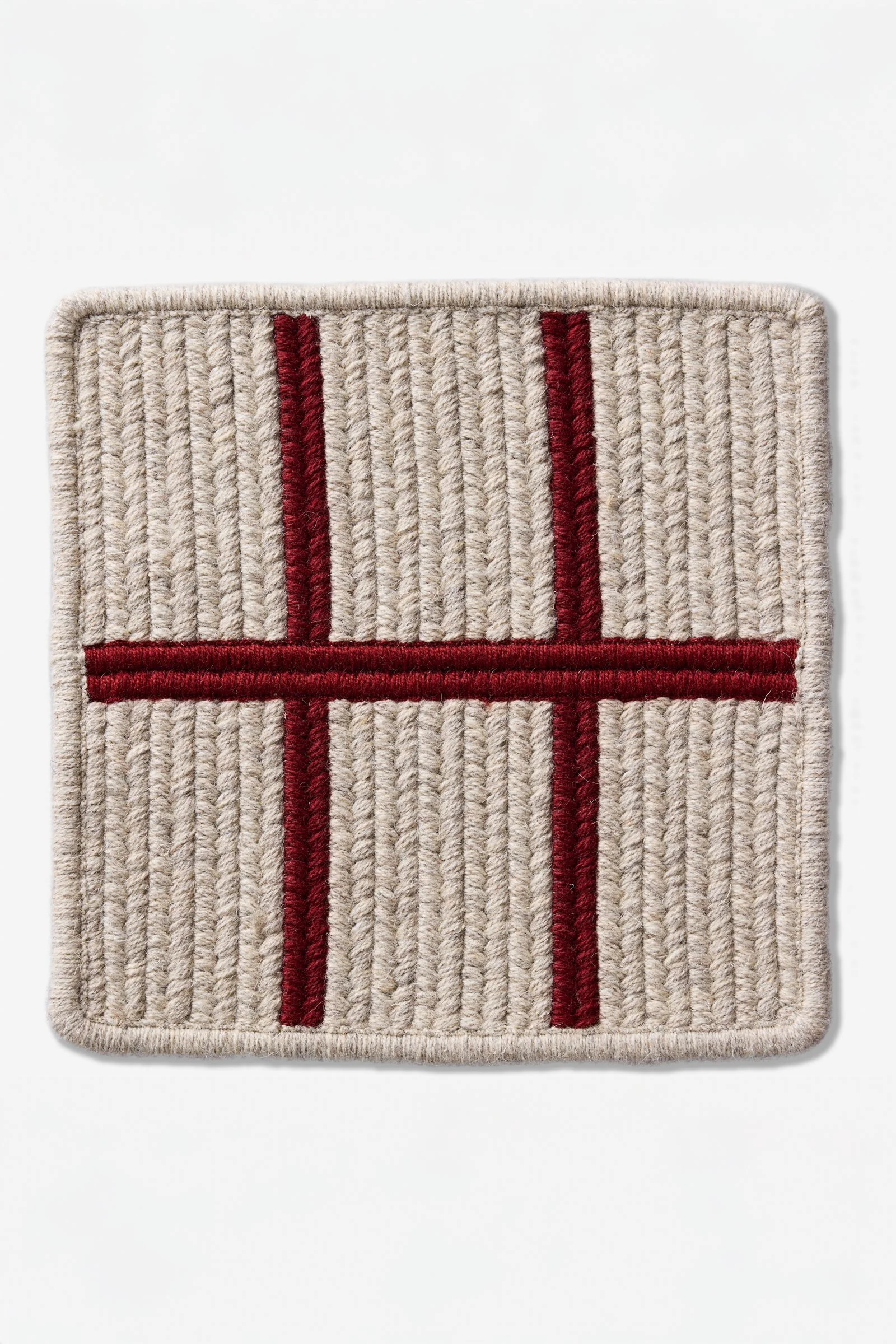 Light Grey &amp; Barn Red