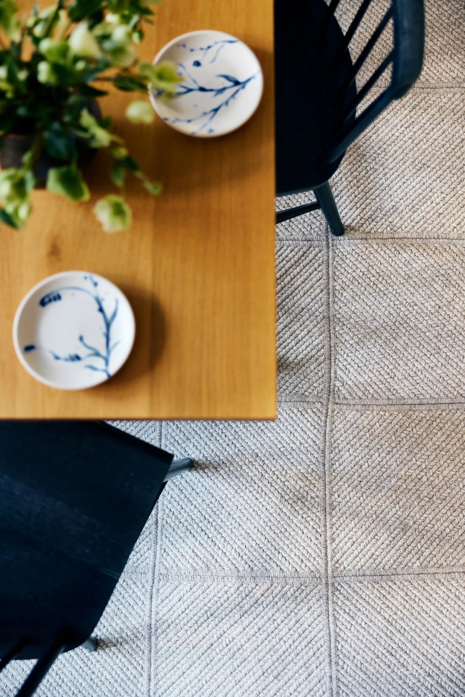 Diamond Lattice Rug | Custom Rug | Thayer Design Studio