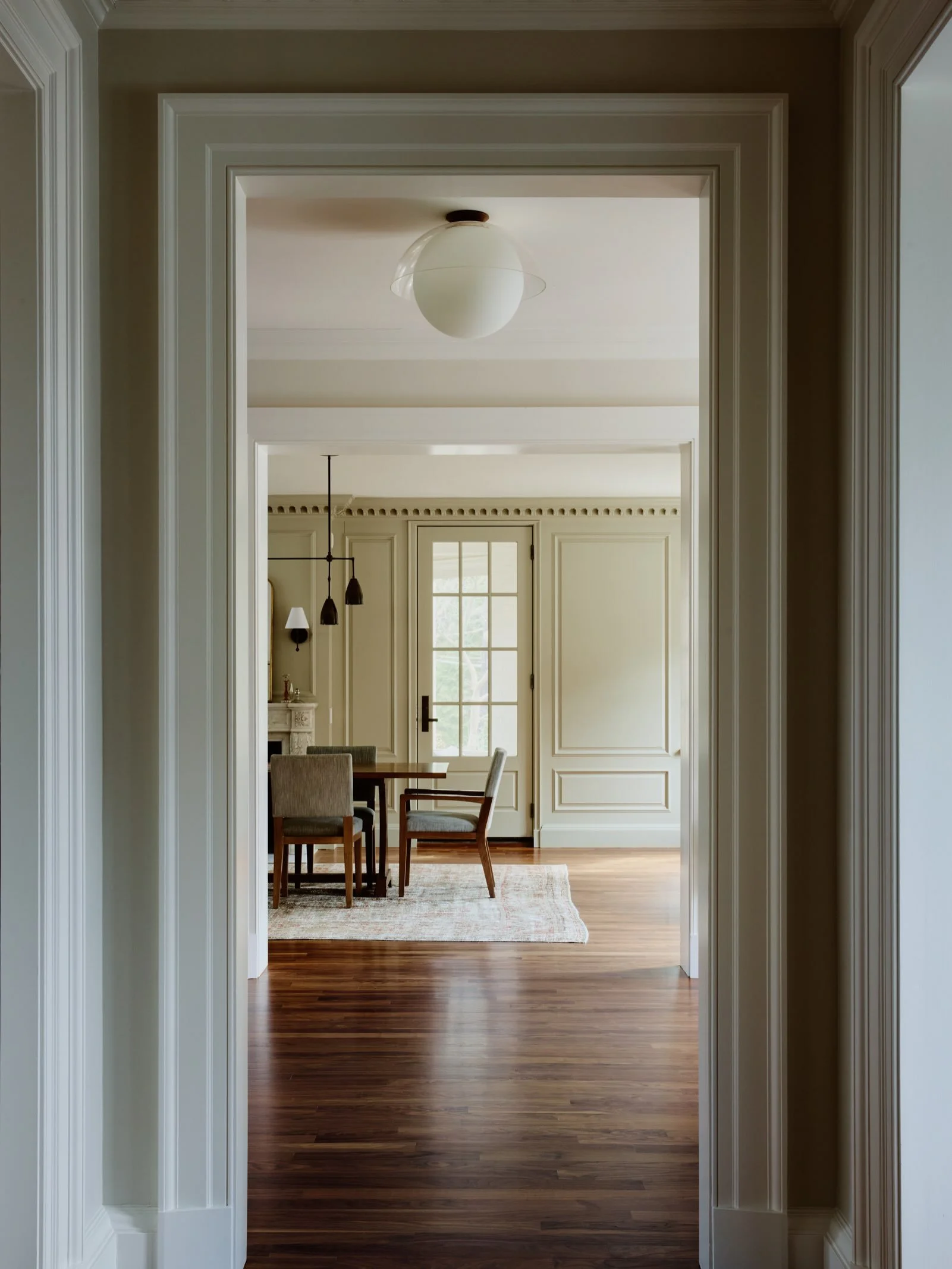 Room to room views in Providence #thayerdesignstudio