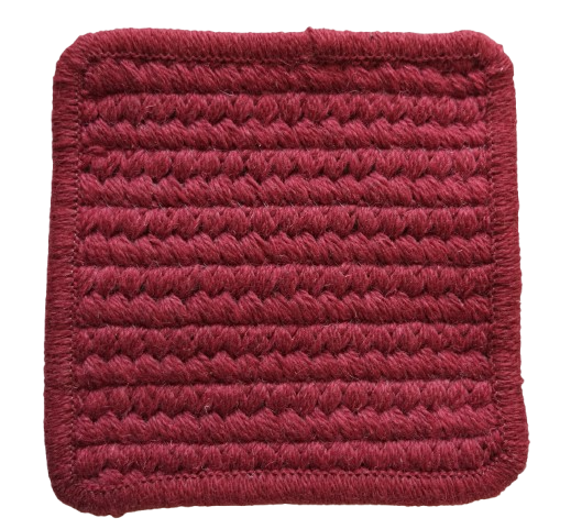 Wine Wool Yarn Sample