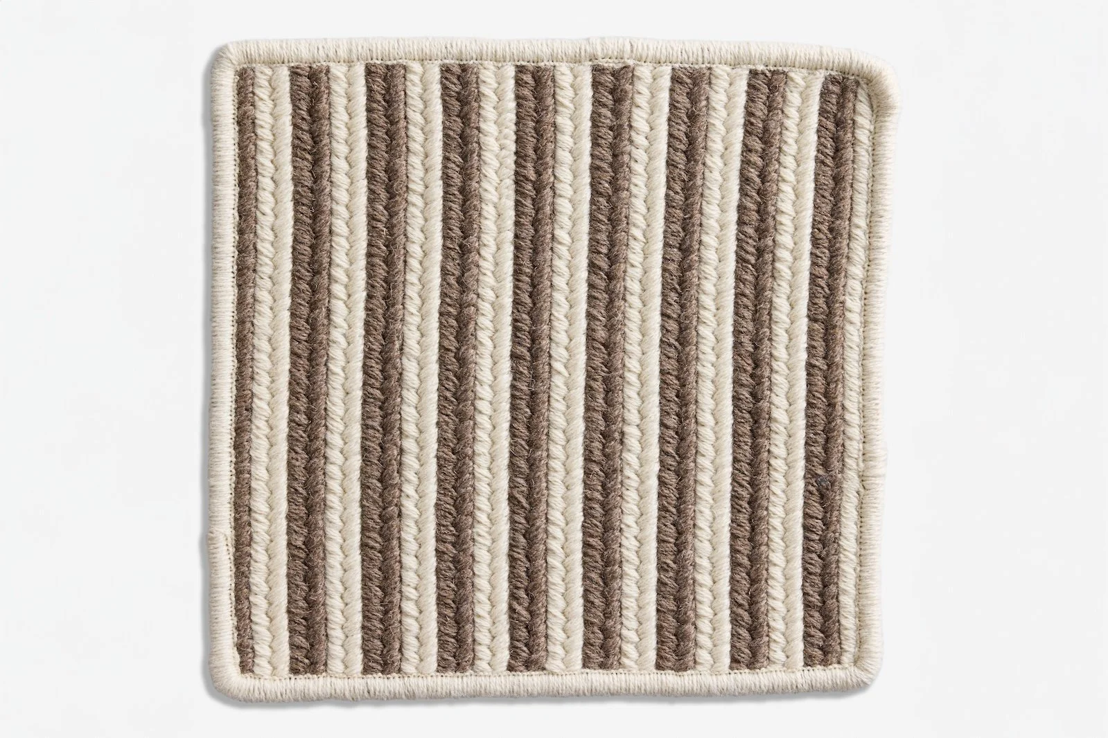 Pinstripe | Cream & Mocha
