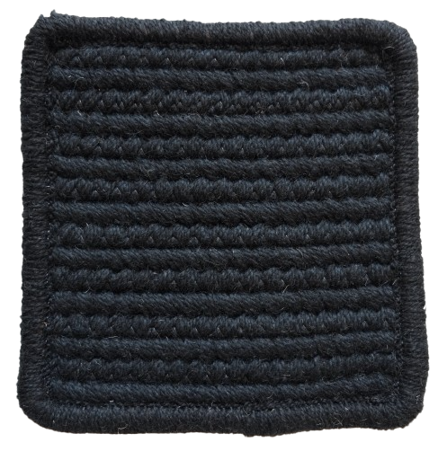 Black Wool Yarn Sample