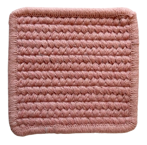 Old Rose Wool Yarn Sample
