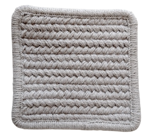 Gray Wool Yarn Sample