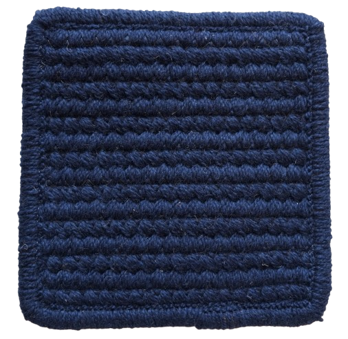 Navy Wool Yarn Sample