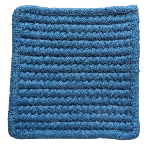 Med. Blue Wool Yarn Sample