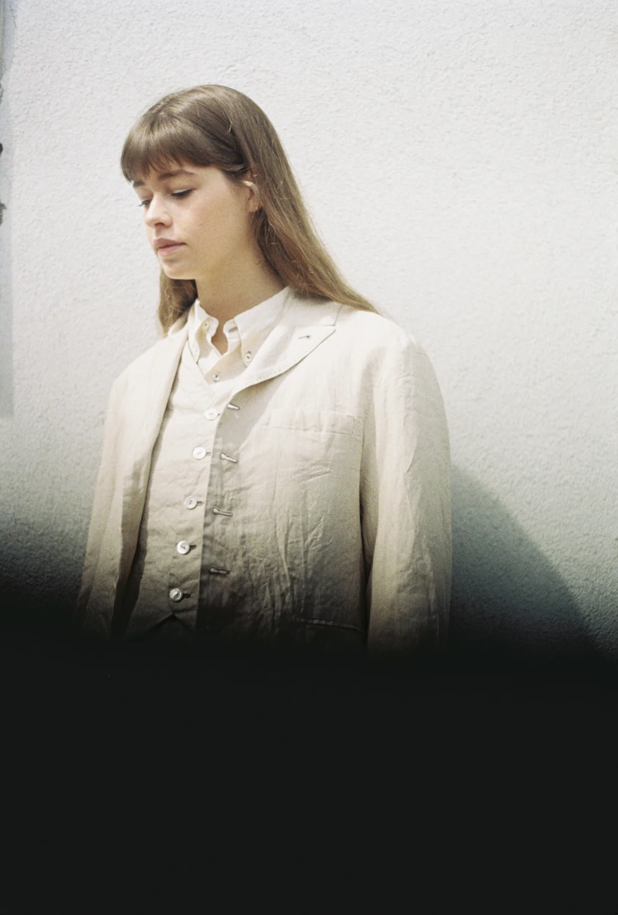 Three pieces of perfection by Geoffrey b. Small photographed by Ryan Skelton. Model: Pauline de Bionay 