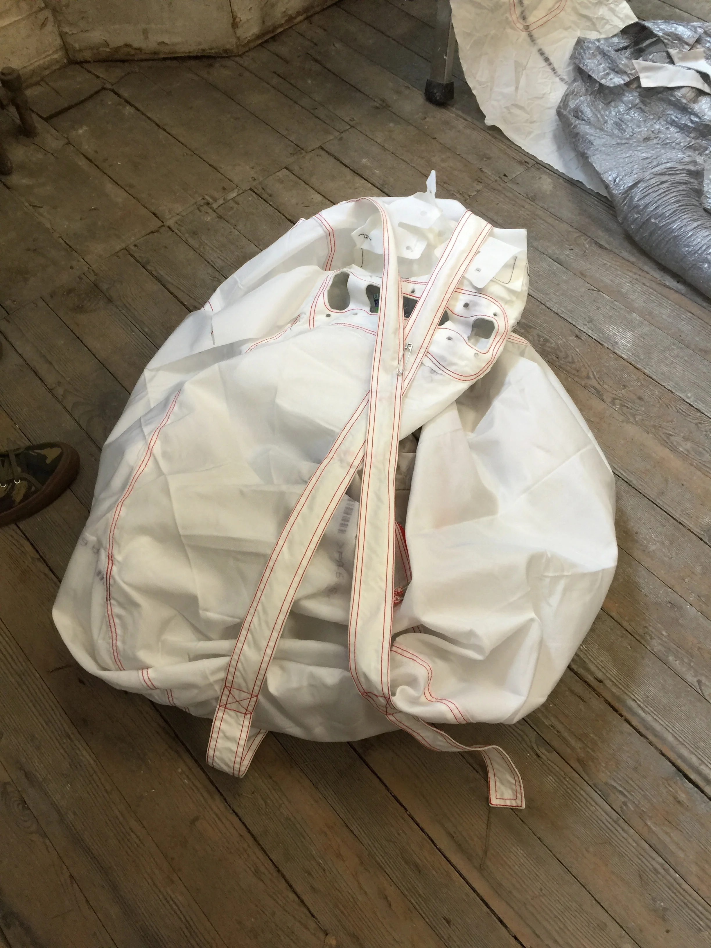Upcycled bag by Kangyhuk Choi