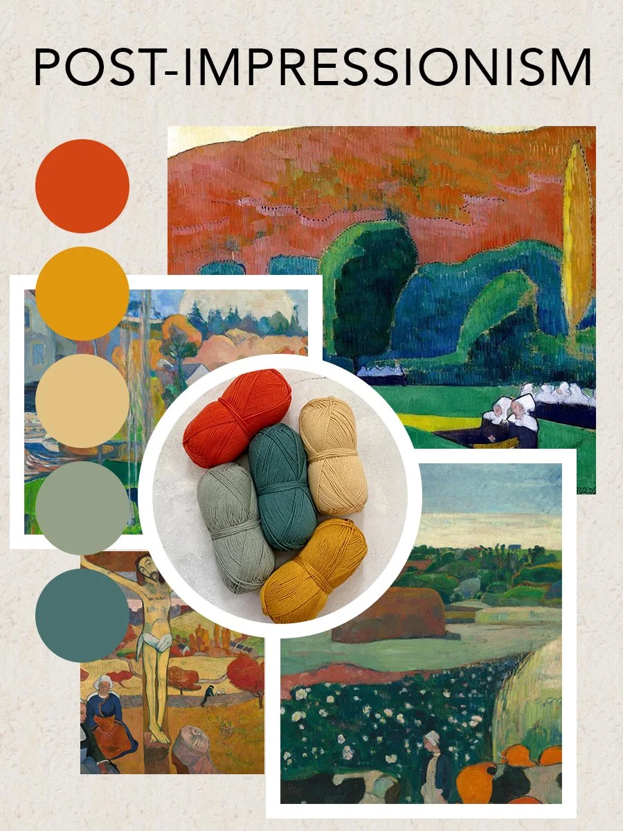 Post-Impressionism mood board