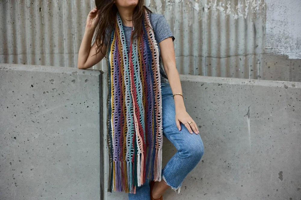 Full Spectrum Wrap pattern by Two of Wands