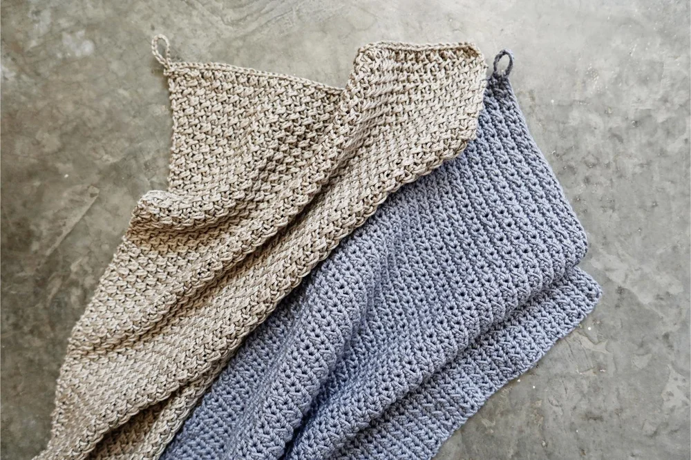 Annual Earth Day Tradition: Two (Temporarily) Free Towel Patterns