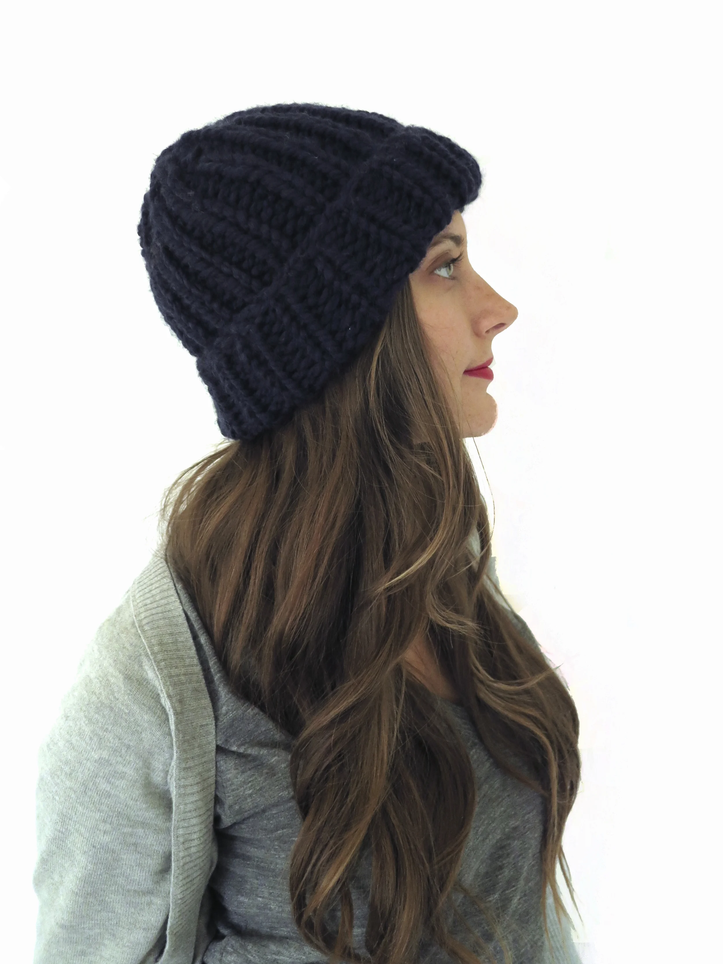 Knit Watch Cap Pattern