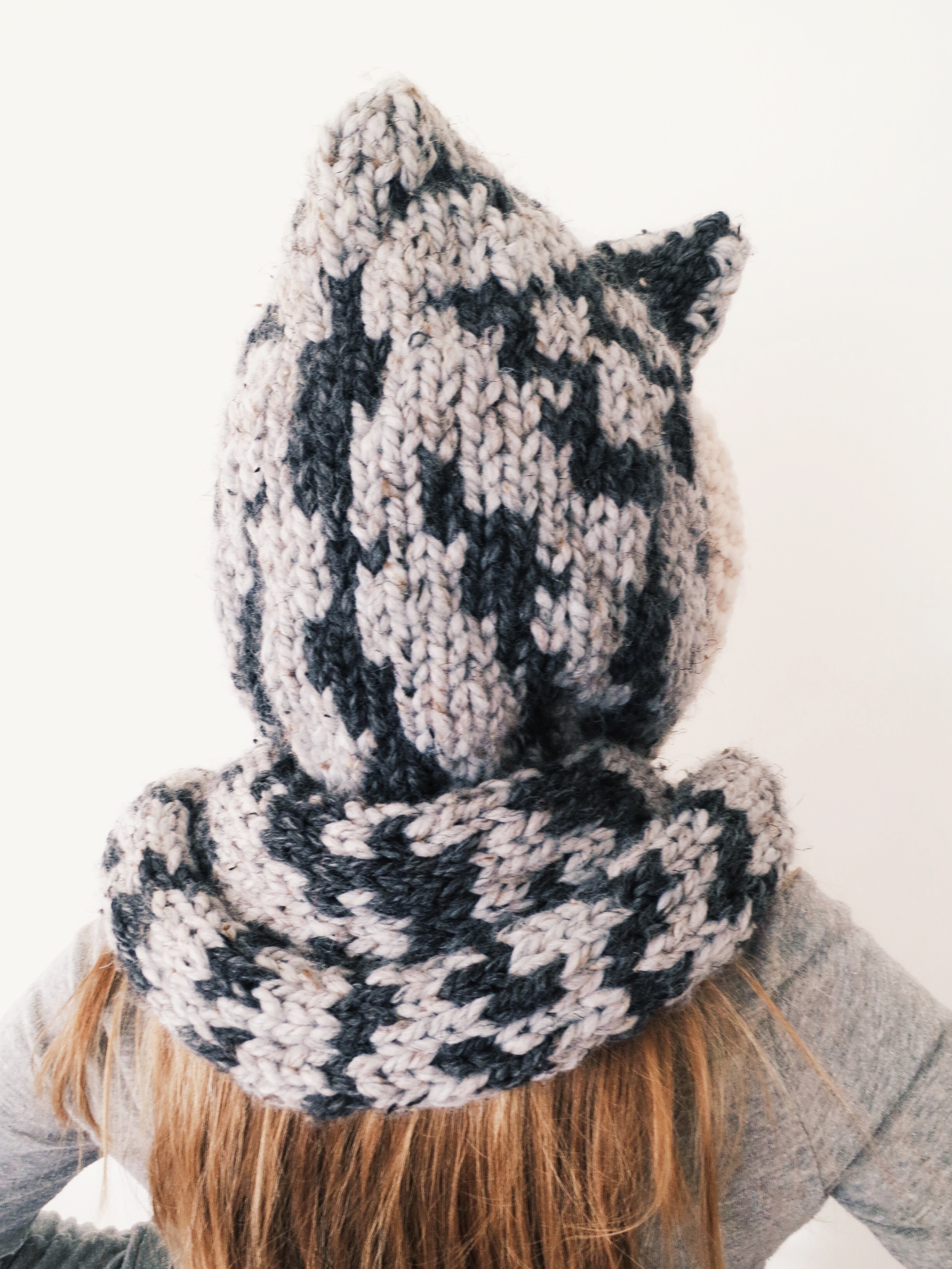 Tilly the Tabby Cat Hood Pattern — Two of Wands