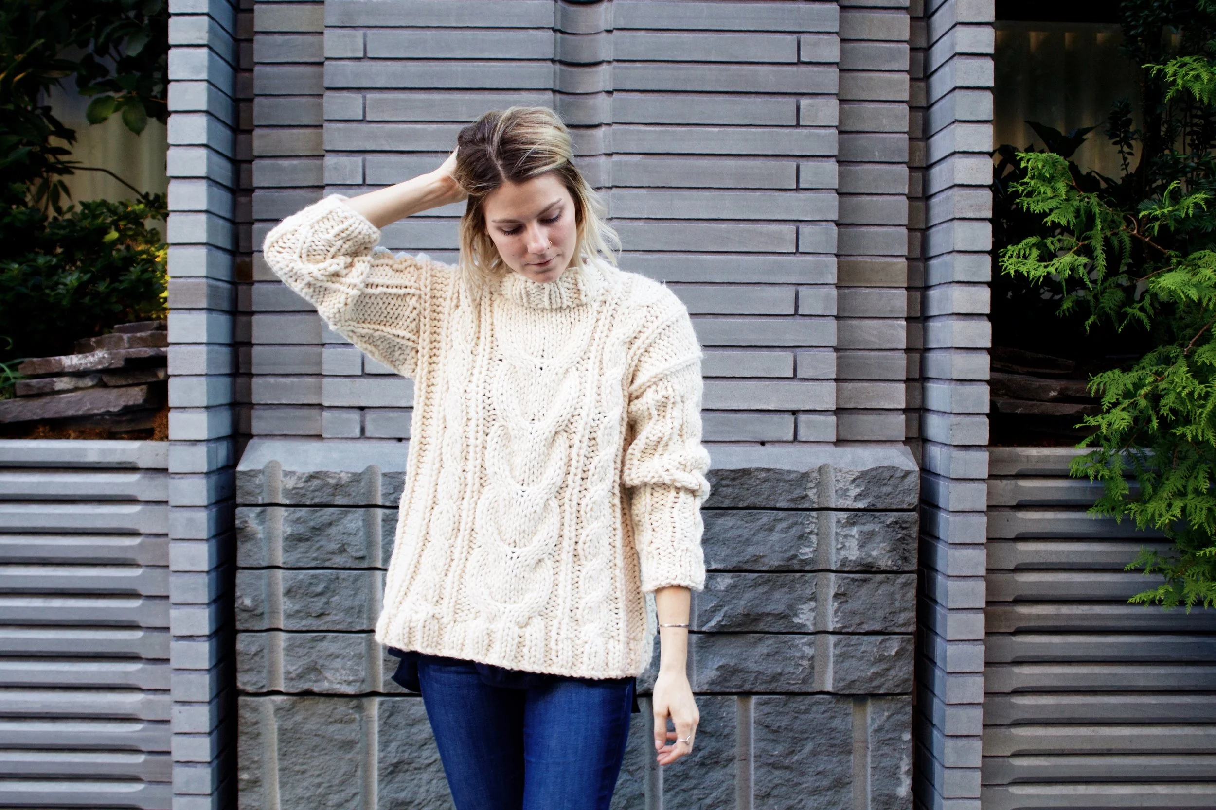 Alpine Cable Pullover Pattern
