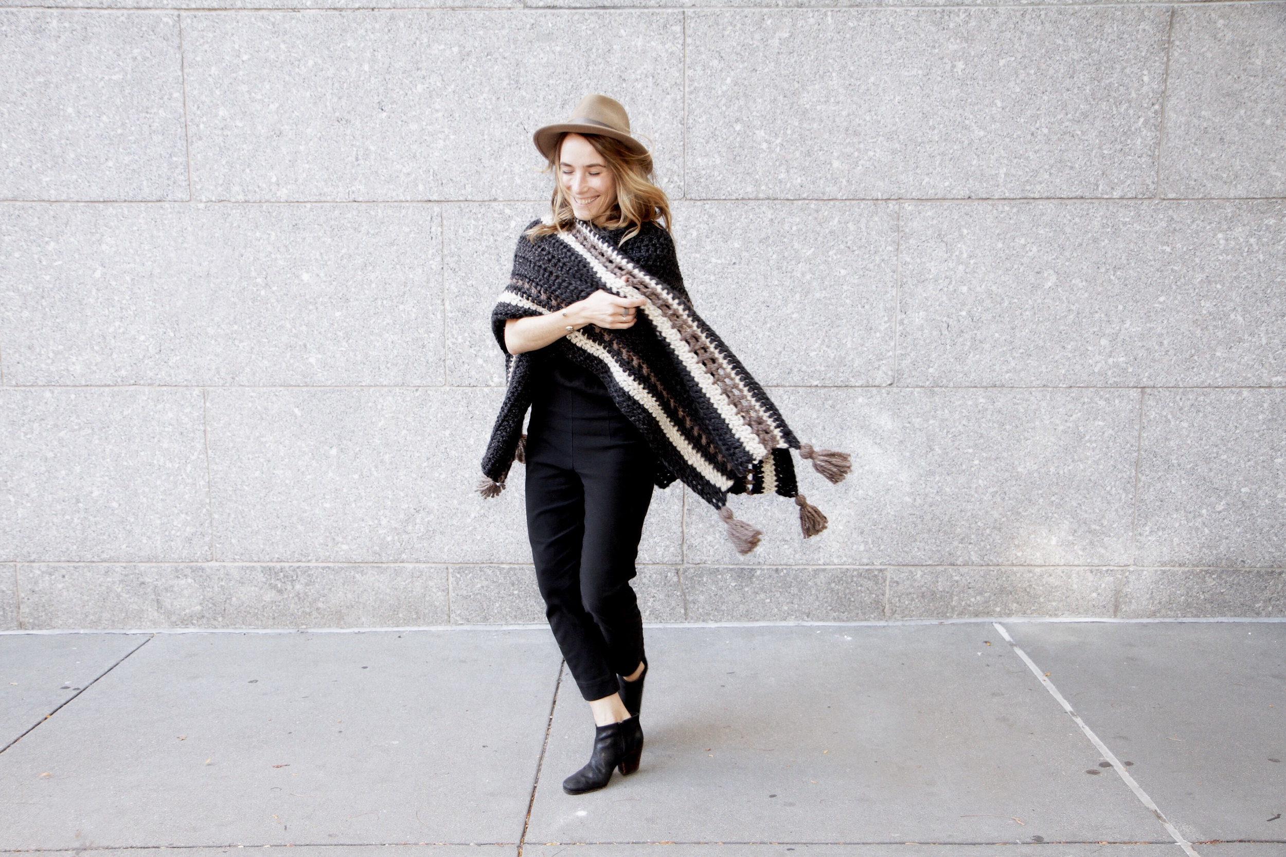 Wanderlust Ruana Pattern — Two of Wands