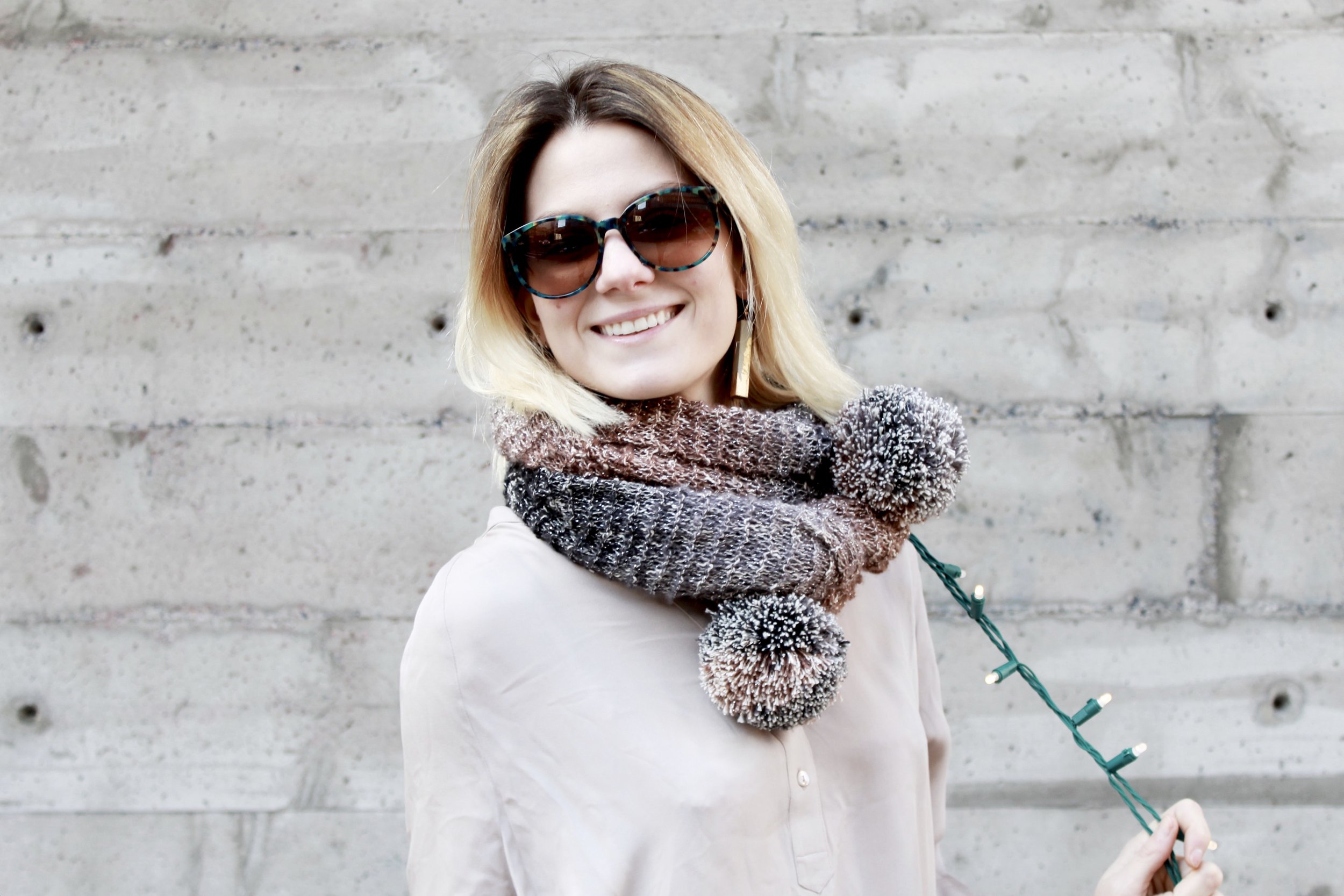 Frozen Lake Infinity Scarf by Two of Wands