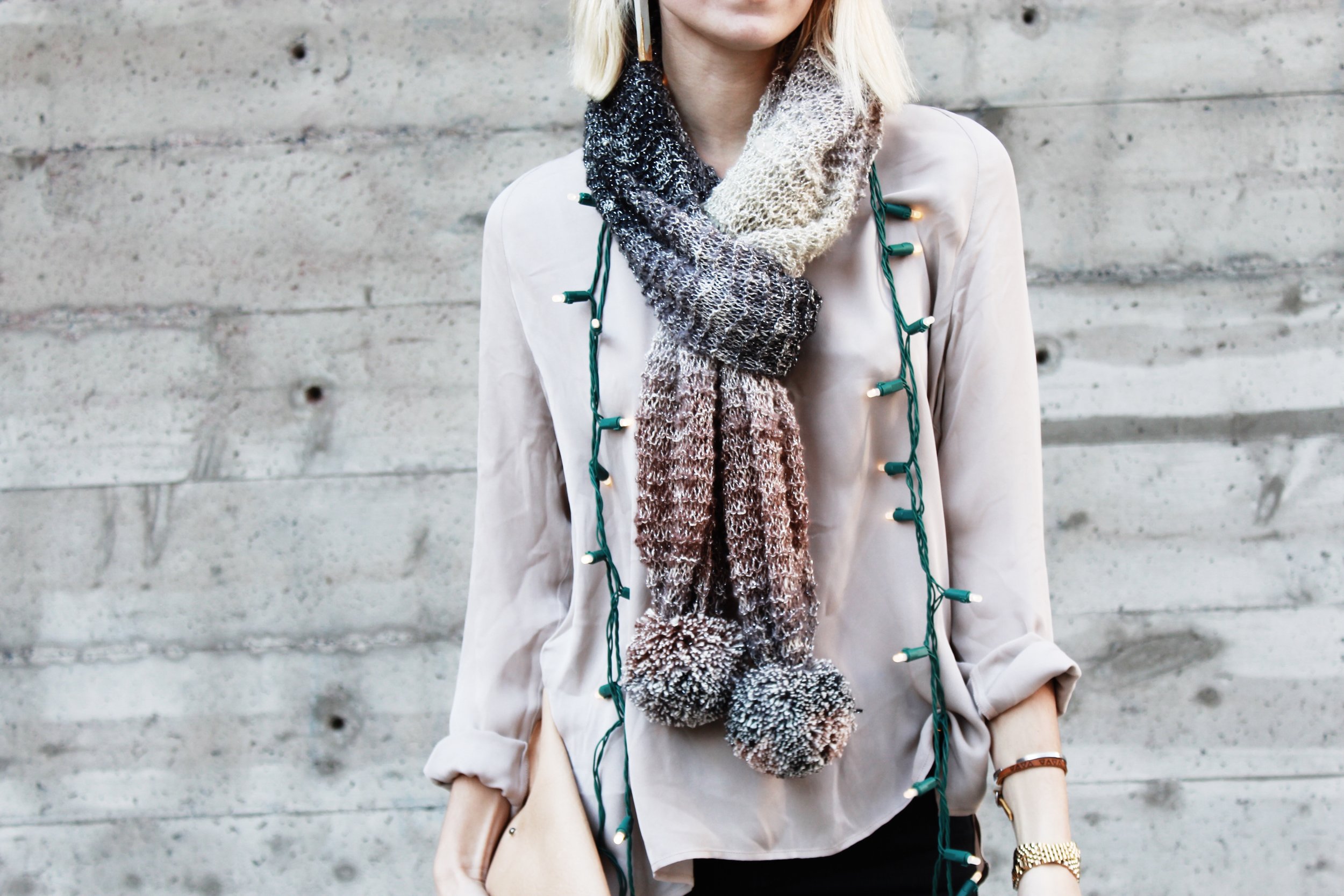 Frozen Lake Infinity Scarf by Two of Wands