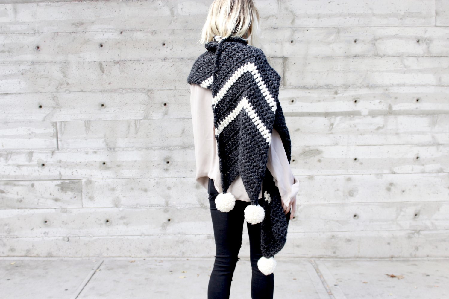 Columbia Chevron Super Scarf Pattern by Two of Wands