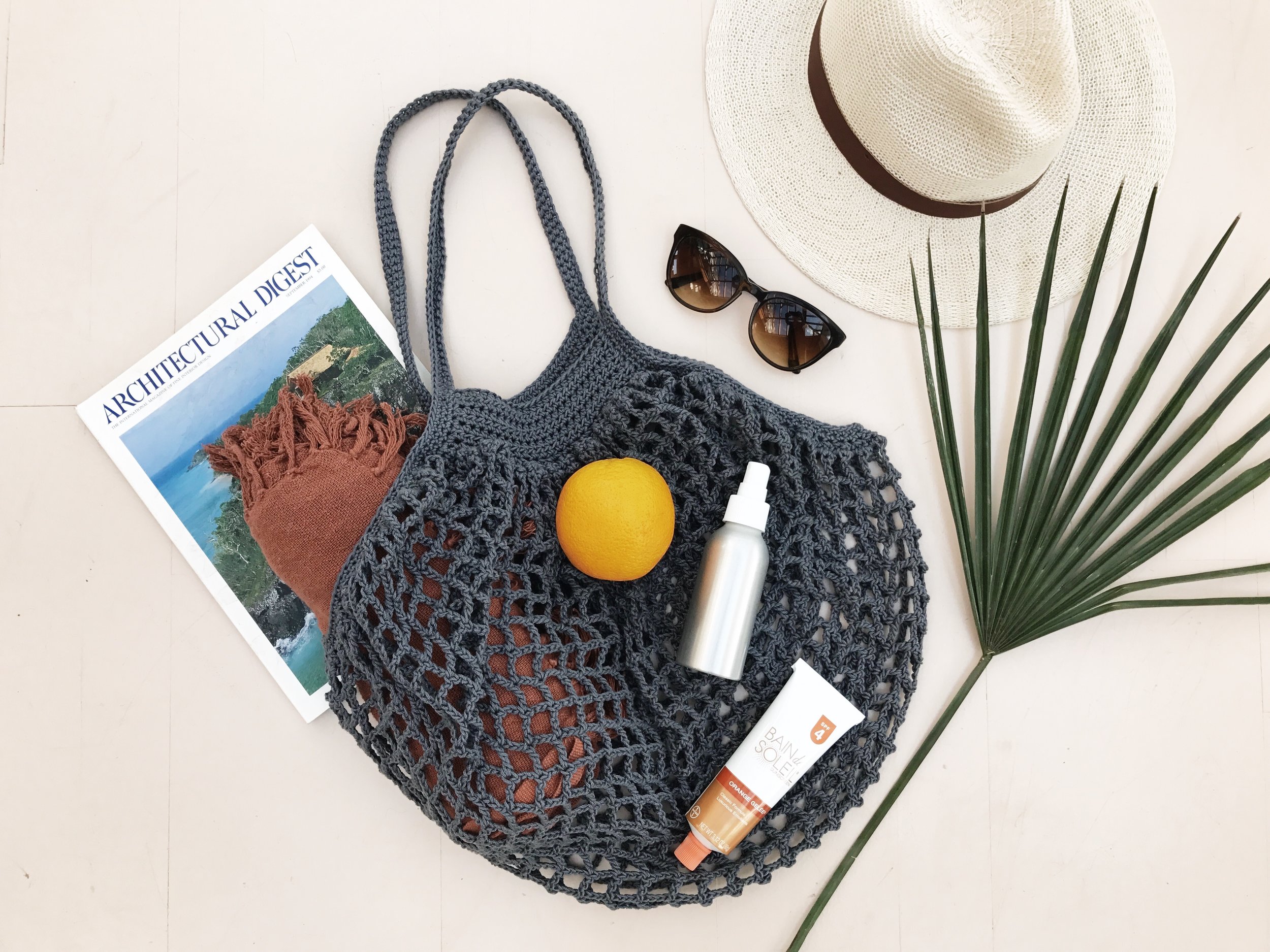 French Market Bag FREE Crochet Pattern — Two of Wands