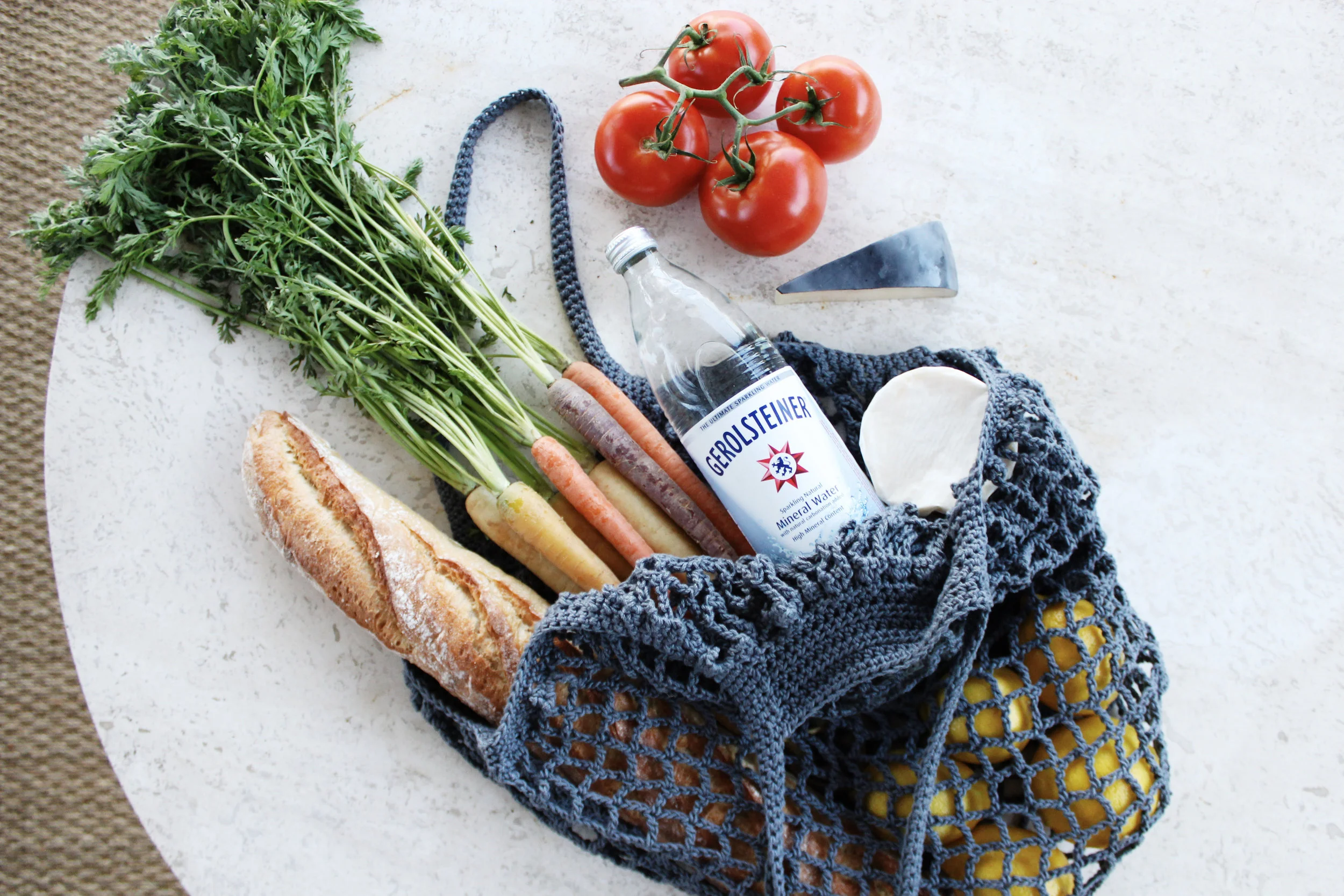 French Market Bag Pattern — Two of Wands