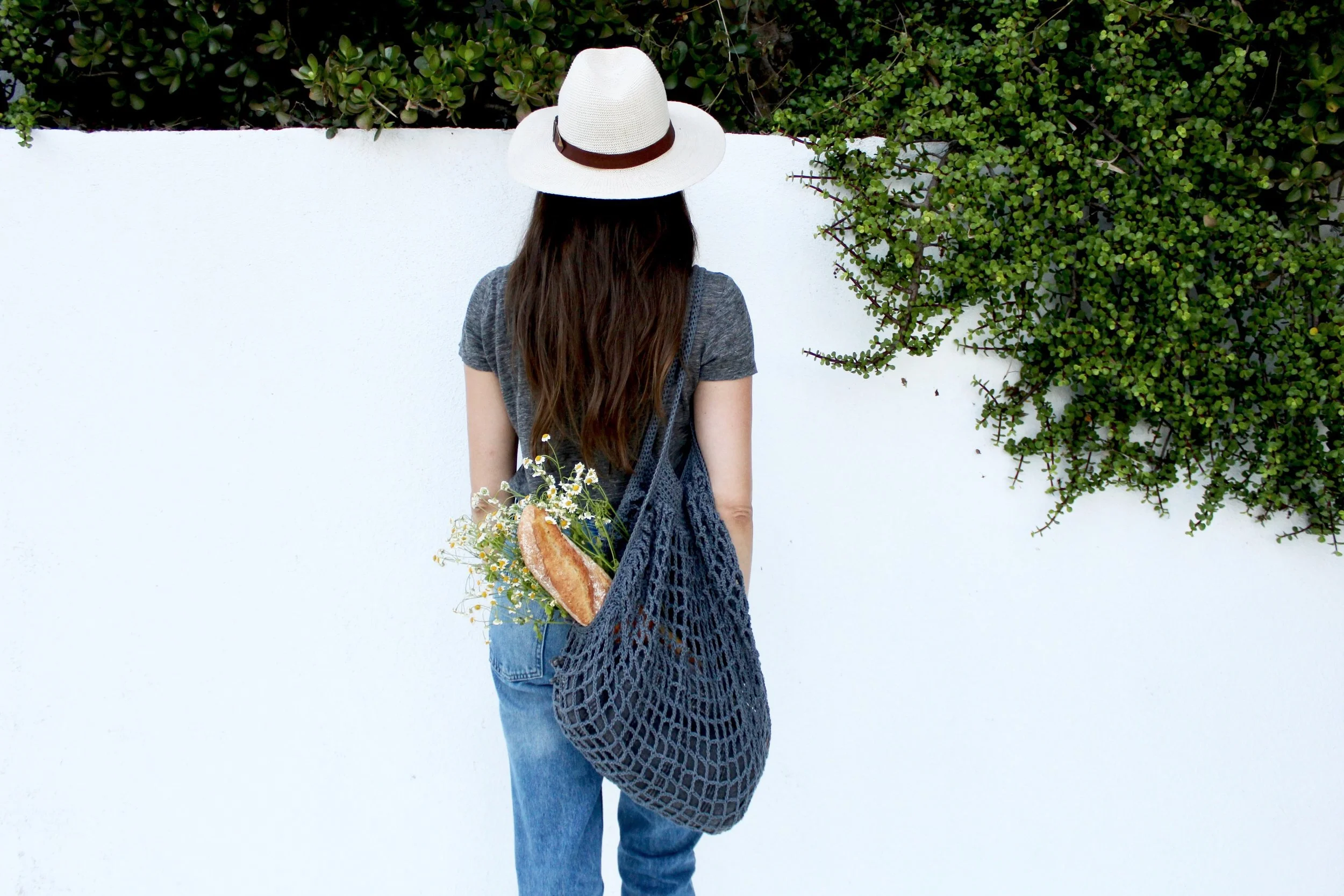 French Market Bag Pattern — Two of Wands