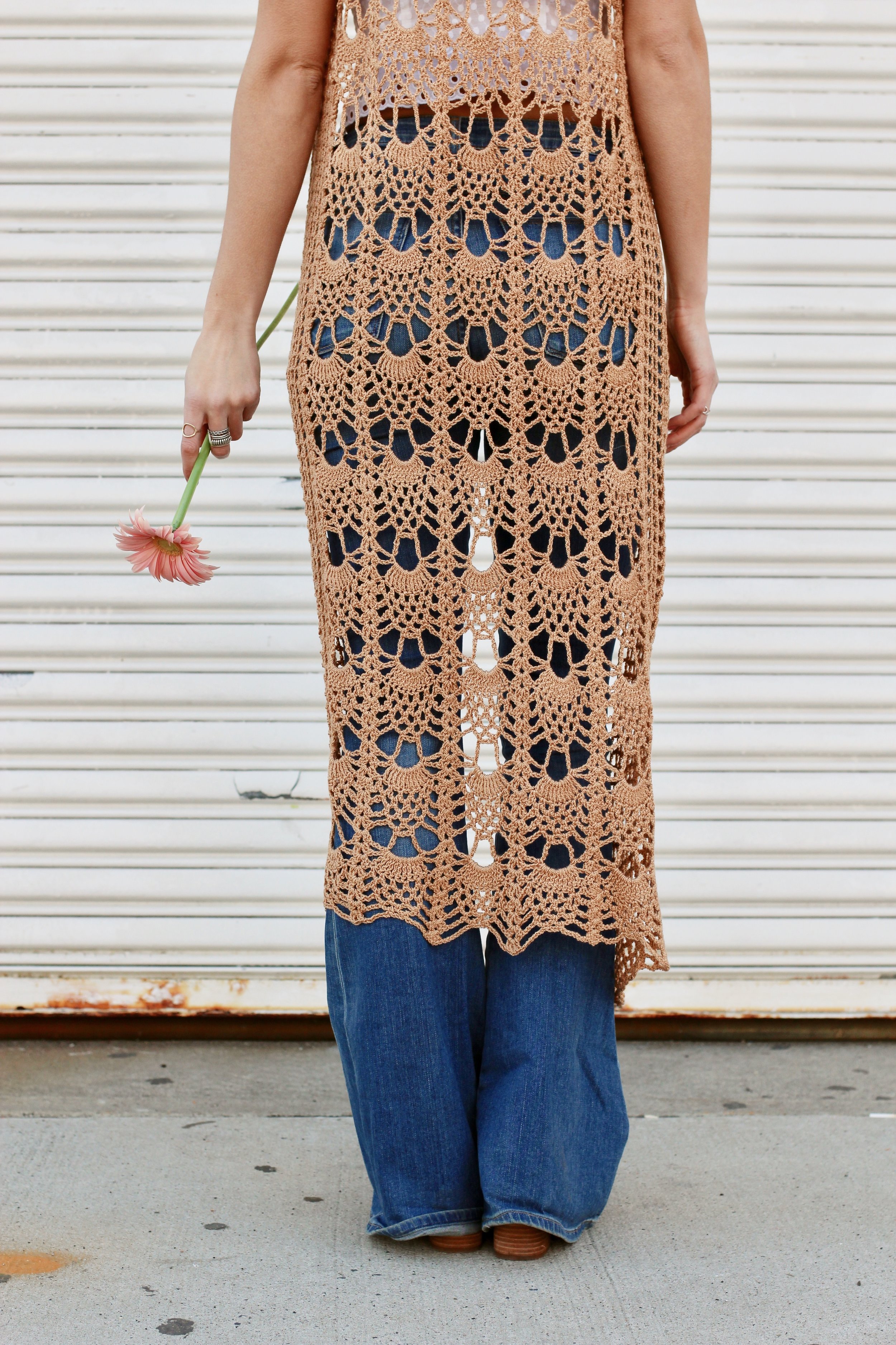 Willow Lace Vest Pattern — Two of Wands