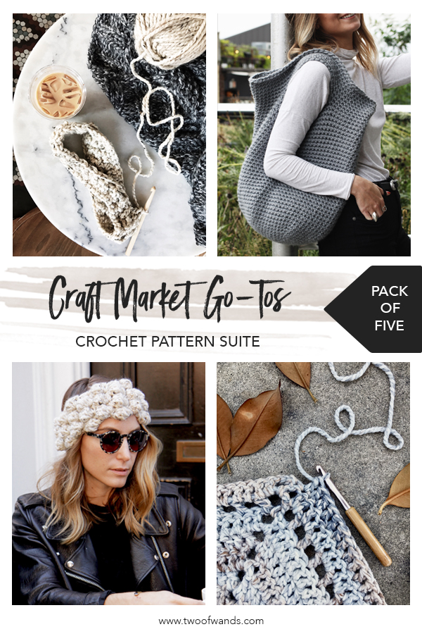 Market Go Tos Crochet Pattern Suite by Two of Wands