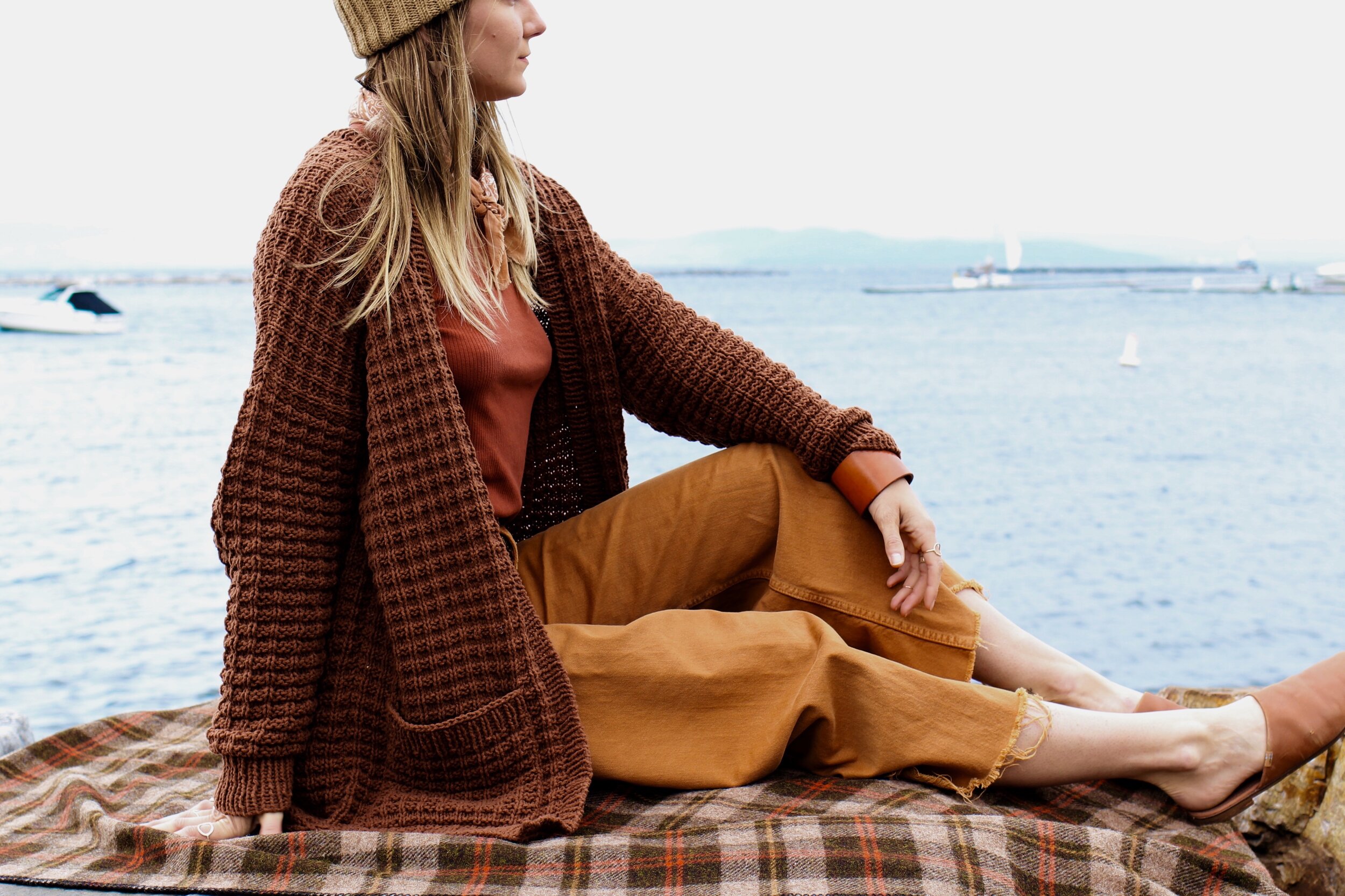 Campsite Waffle Cardigan Pattern — Two of Wands Campsite Waffle Cardigan Pattern — Two of Wands