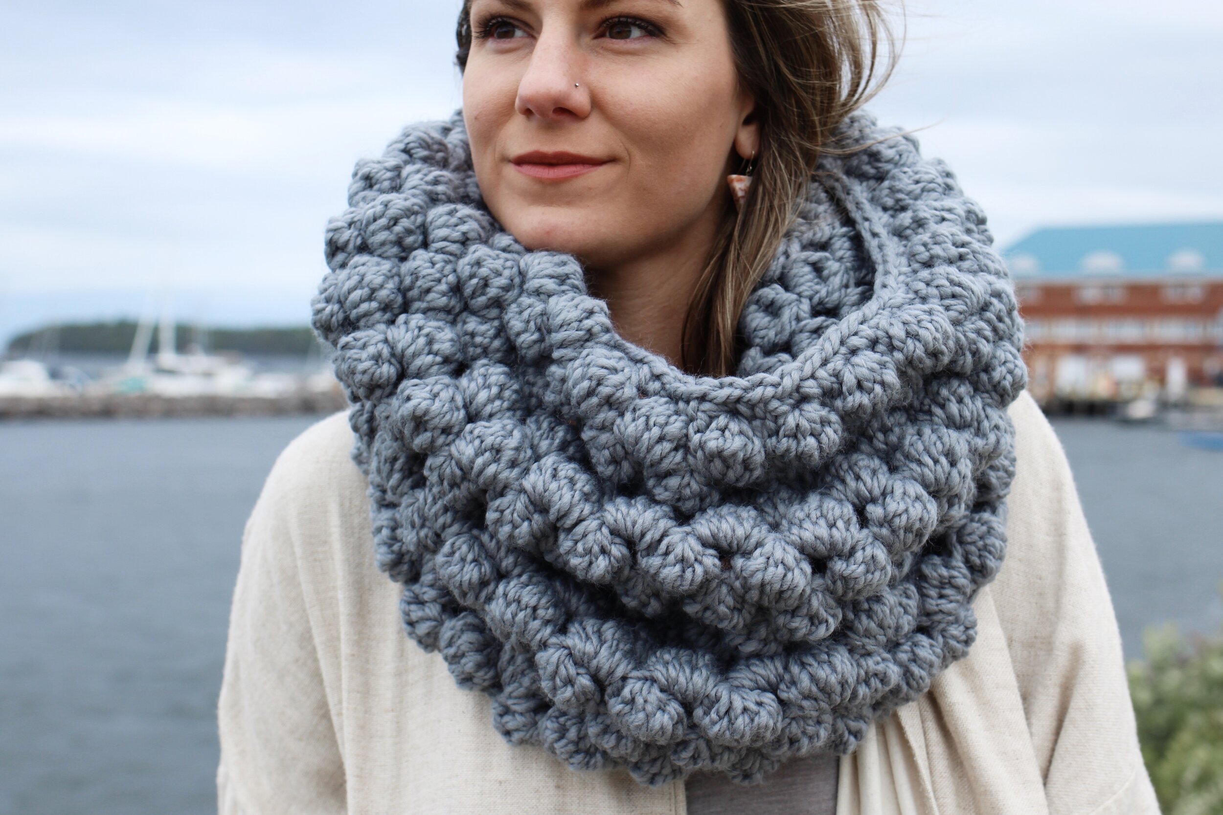 Cumulus Cowl Pattern — Two of Wands