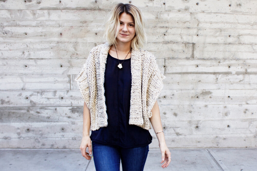 Mont Blanc Cardigan Pattern by Two of Wands