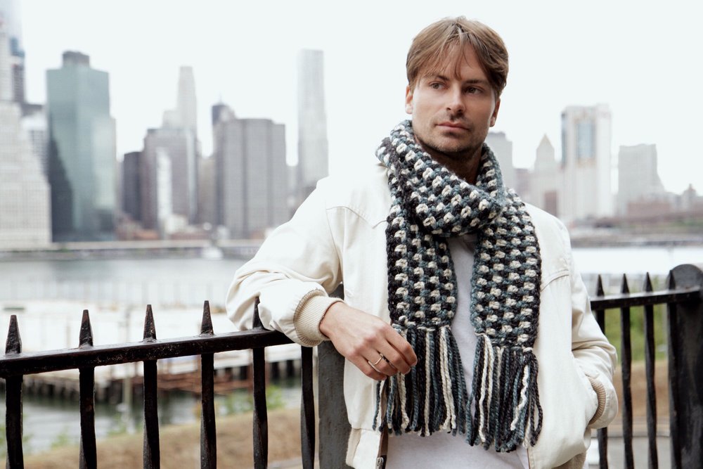 Cuzco Fringe Scarf Pattern by Two of Wands