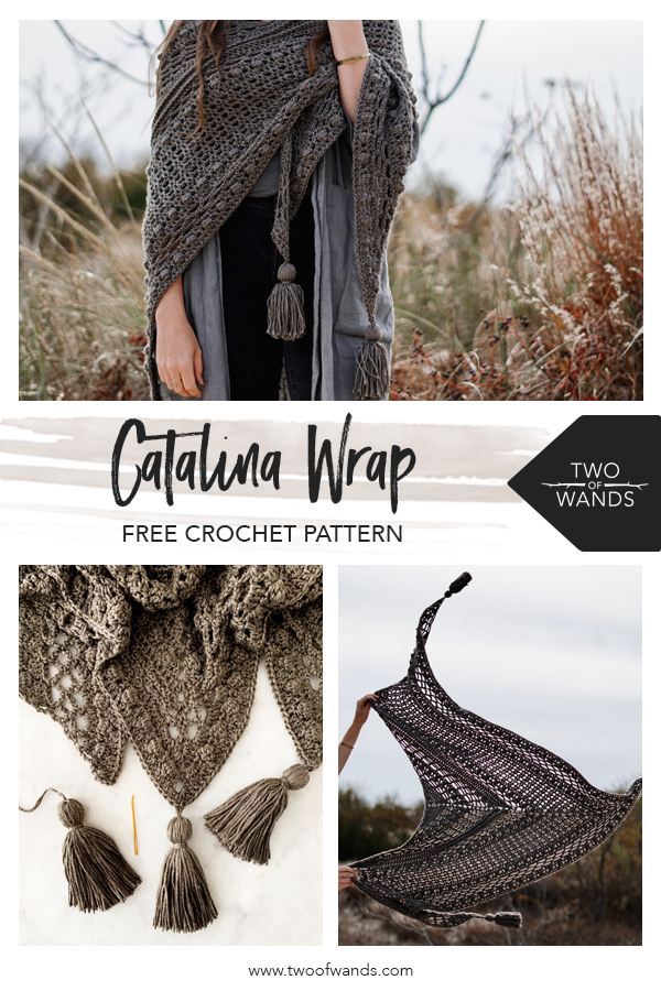 Catalina Wrap pattern by Two of Wands