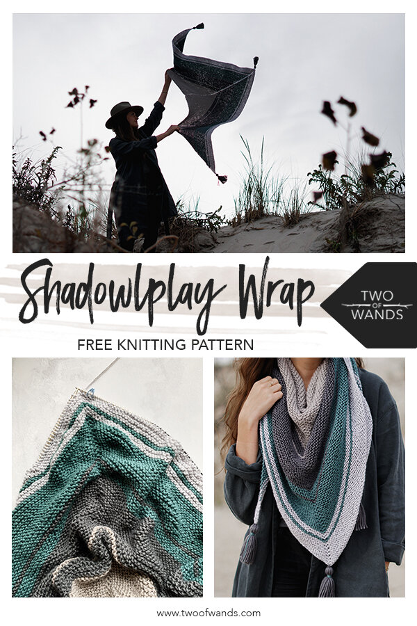 Shadowplay Wrap pattern by Two of Wands