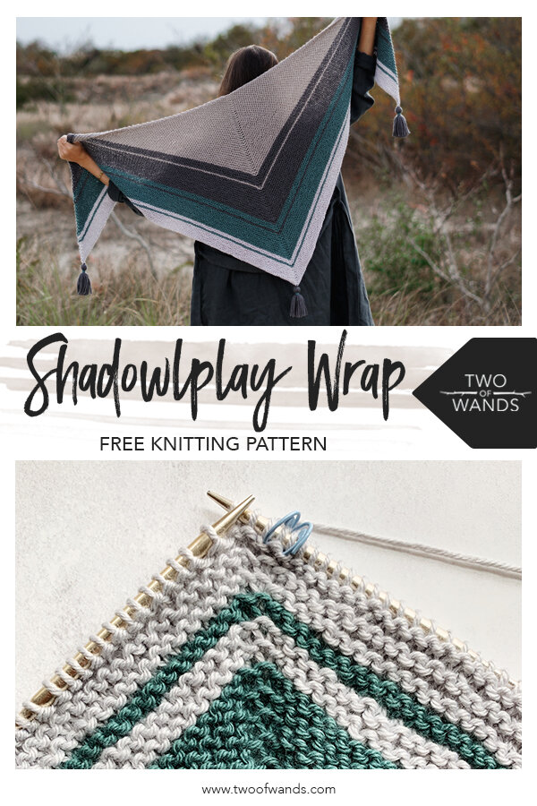 Shadowplay Wrap pattern by Two of Wands