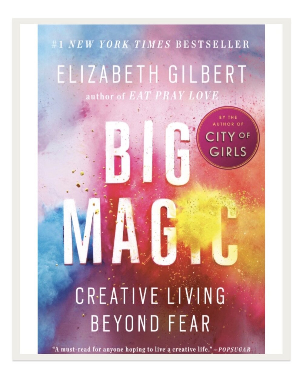 Elizabeth Gilbert nails down all the feels in this one. I love all of the metaphors and easy-to-digest nuggets of insight she has that so perfectly describe the life of the creative.