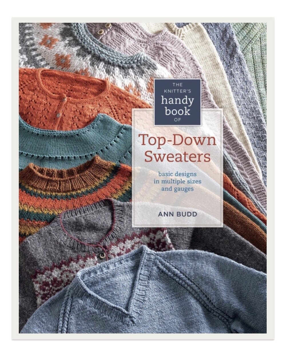This is the book that taught me how to design a top down raglan sweater! The easy to follow charts written for multiple sizes and yarn gauges will have your imagination running wild with design ideas for top down raglans and yoke sweaters.