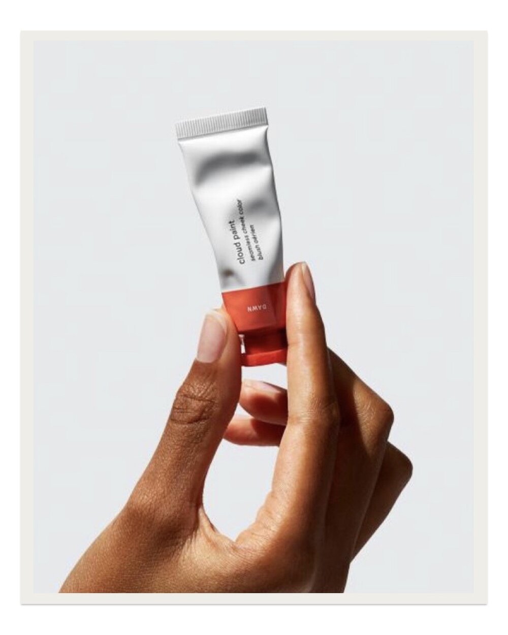 If I add anything to my face other than the RMS Uncover Up, it’s this Glossier Cloud Paint. Yet another sheer, buildable product, a dab of this rubbed into the apples of your cheeks will wake your look right up and it’s just so simple and quick to apply. I love makeup that I can apply with my fingers since I’m usually on the go and putting it on in the back of a taxi or on the subway, and this is one of my favorite products for that reason.