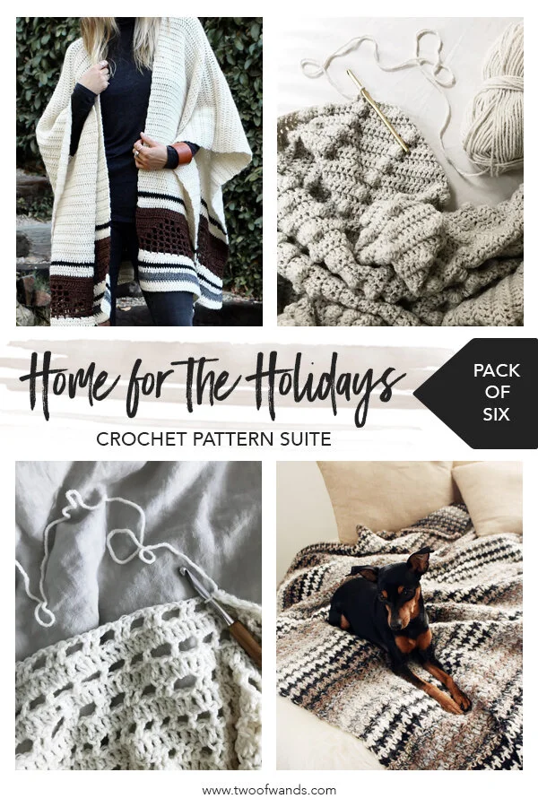 Home for the Holidays Crochet Pattern Suite by Two of Wands