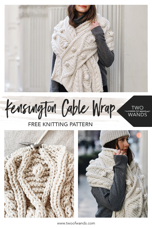 Kensington Cable Wrap pattern by Two of Wands