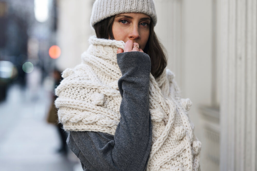 Kensington Cable Wrap pattern by Two of Wands