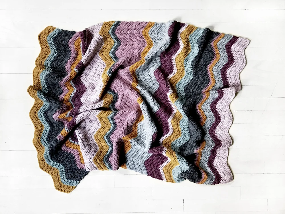 Bernard Houndstooth Scarf Pattern