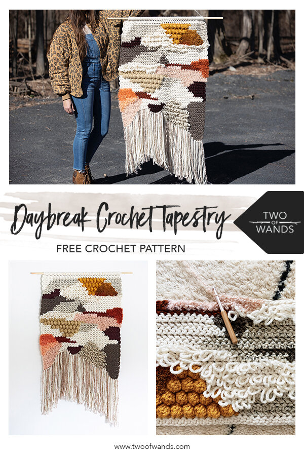 Daybreak Crochet Tapestry pattern by Two of Wands